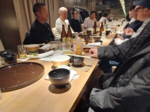 「未来派さん」の忘年会と「むねっちさん」の焼き肉の会へ参加！